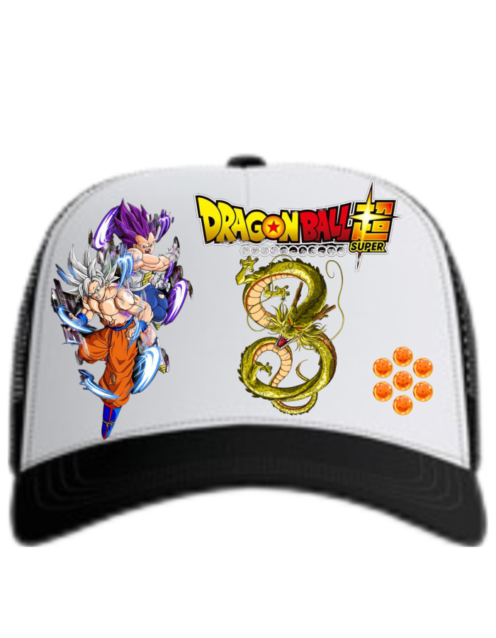 Diseño de gorra de dragon ball 